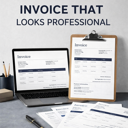 Invoice Templates - Professional & Customizable