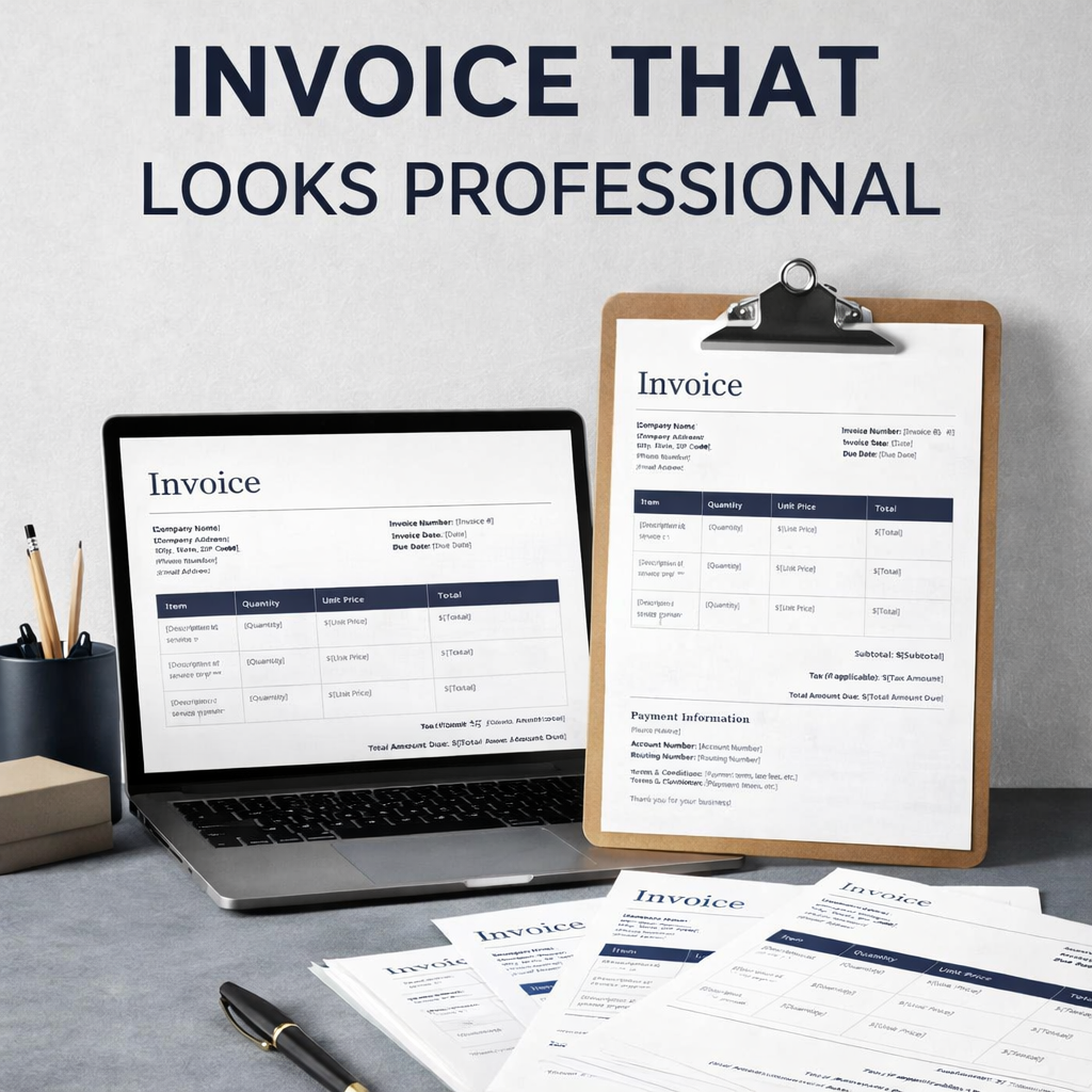 Invoice Templates - Professional & Customizable