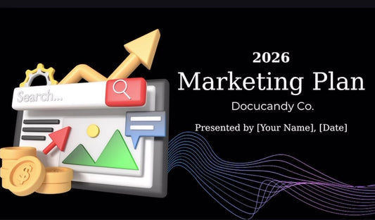 2026 Marketing Plan Presentation Template (12 Slides)